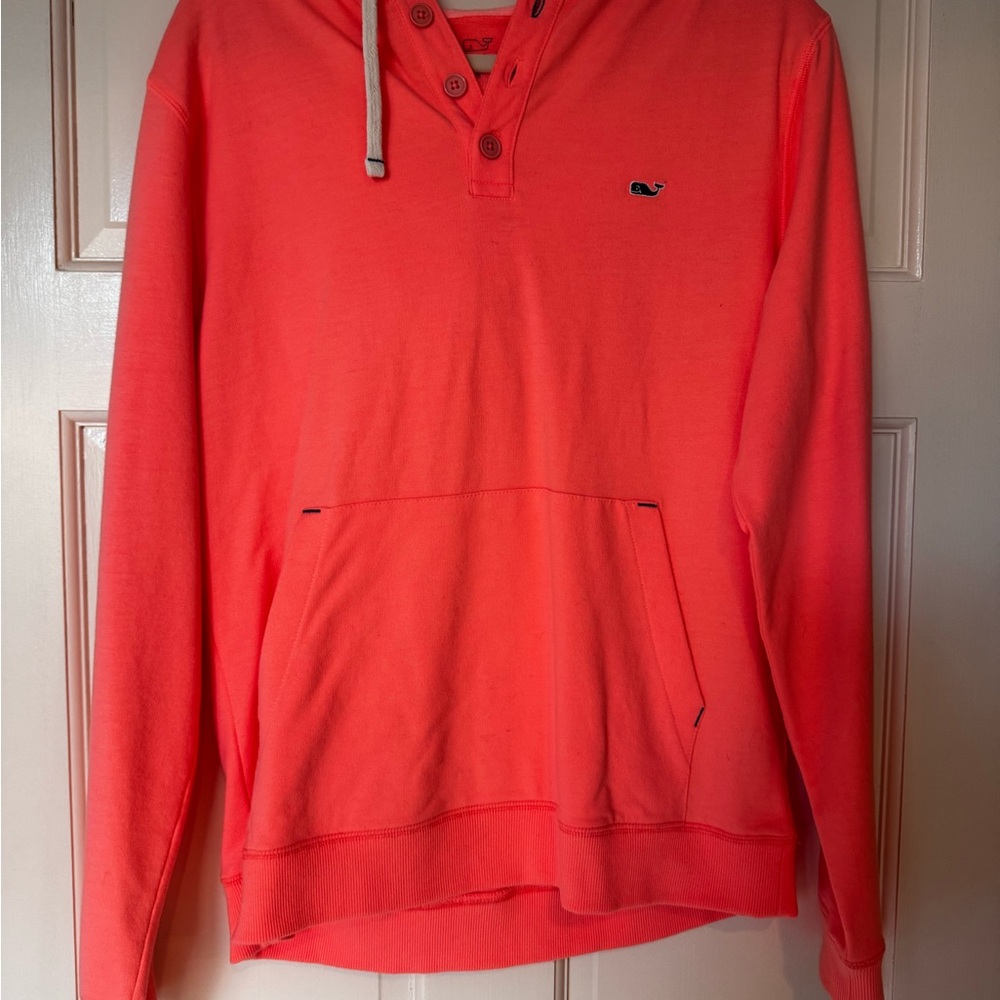 Vineyard Vines Coral Men’s Hoodie (S)